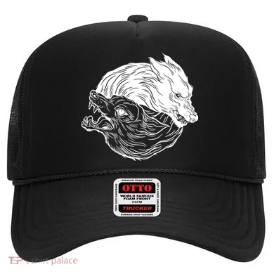 Ying Yang Wolves Hat