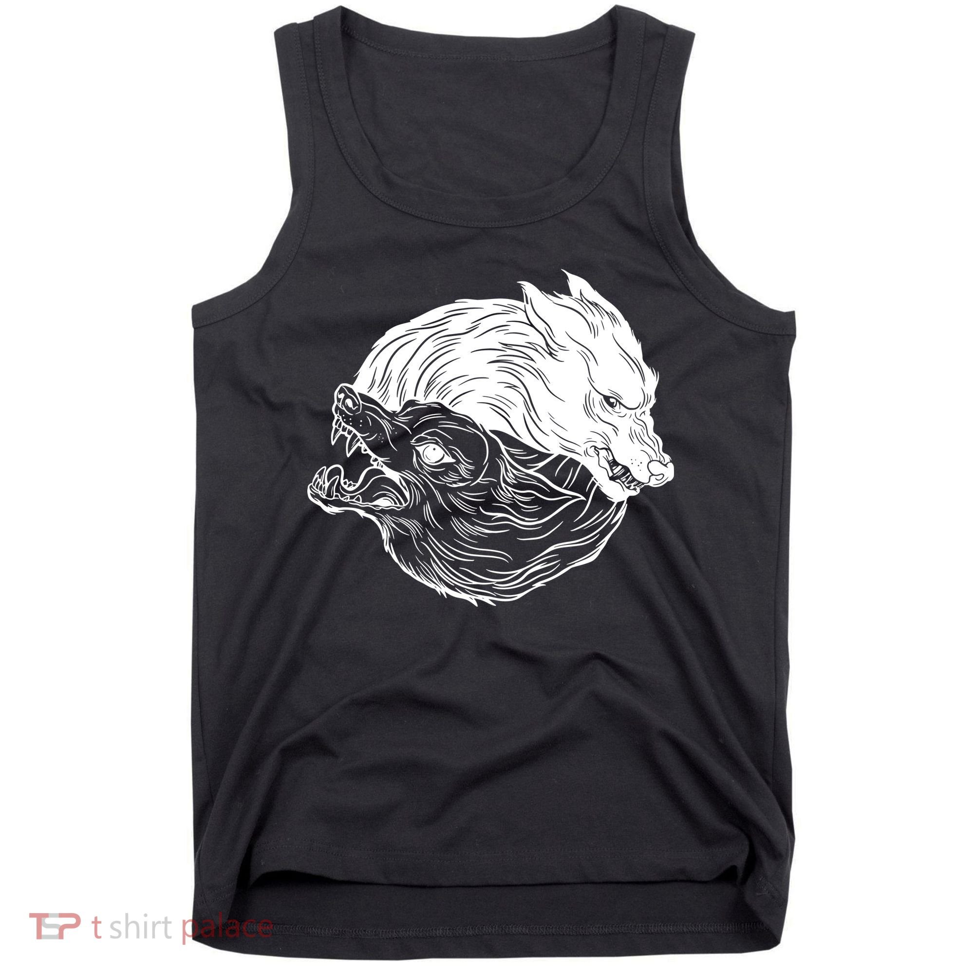 Ying Yang Wolves Tank Top