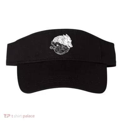 Ying Yang Wolves Visor