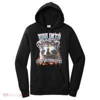 YouRe Into Pronouns Let Me Shethem Tiddies Funny Raccoon Women's Hoodie thumb 0