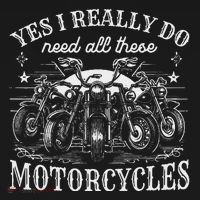 Yes I Really Do Need All These Motorcycles Vintage Garage T-Shirt thumb 7