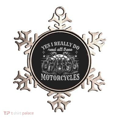 Yes I Really Do Need All These Motorcycles Vintage Garage Ornament
