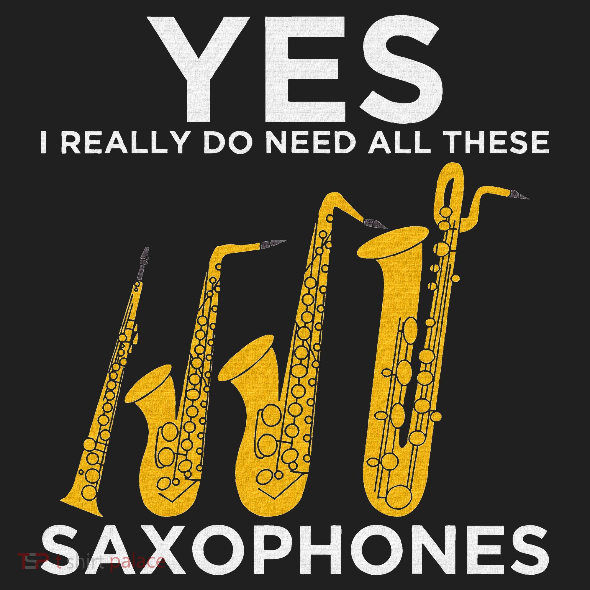 Yes I Really Do Need All These Saxophones Hat