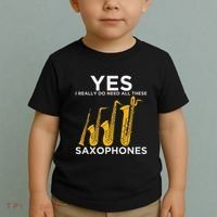 Yes I Really Do Need All These Saxophones Toddler T-Shirt thumb 2