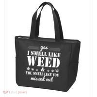 Yes I Smell Like Weed Tote Bag thumb 3