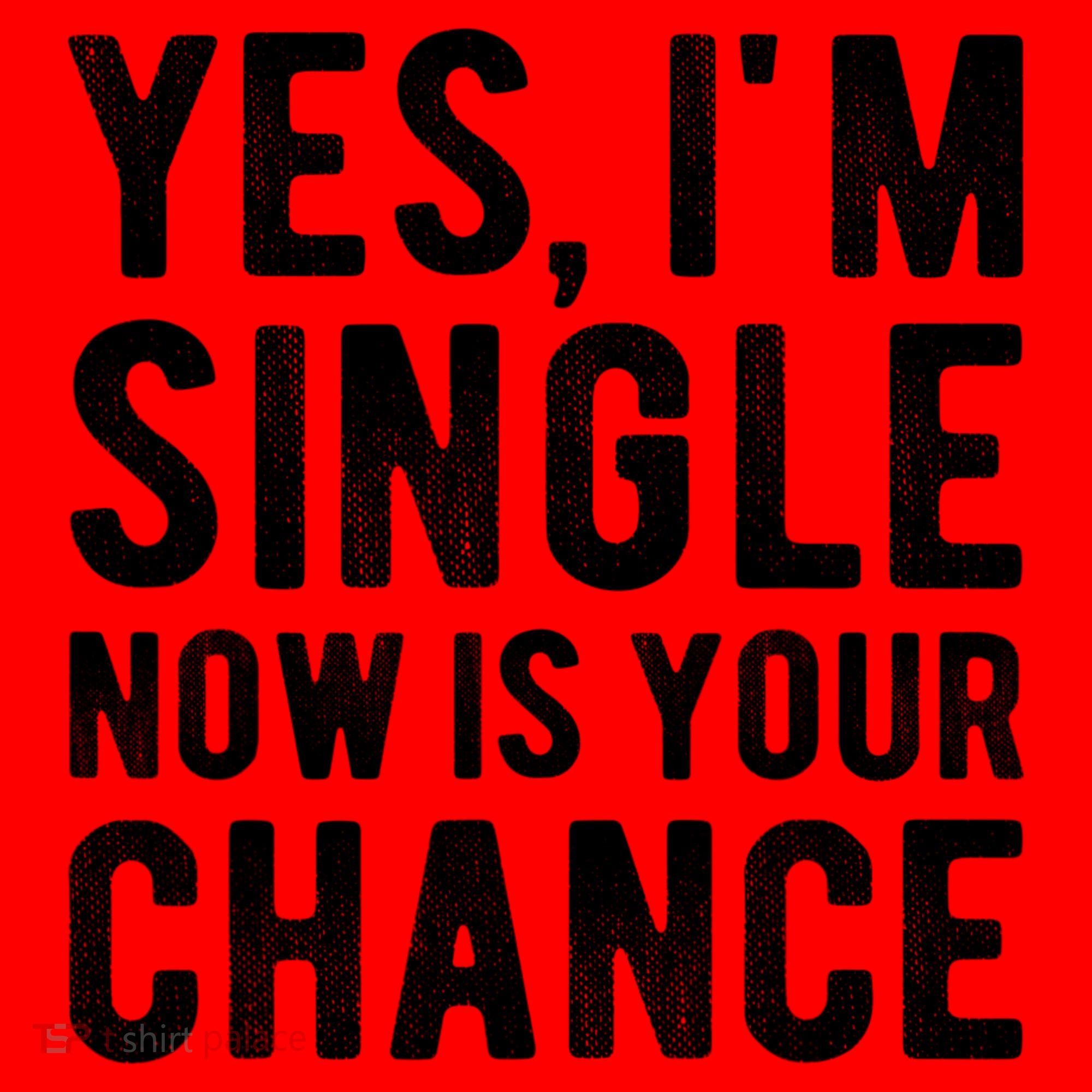 Yes, I'm Single Now Is Your Chance Funny Dating Santa Hat