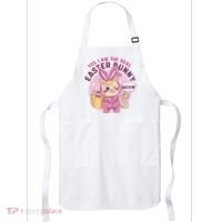 Yes I'm The Real Easter Bunny Funny Cat Apron thumb 0