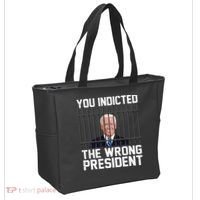 You Indicted The Wrong President Joe Biden Funny Tote Bag thumb 2