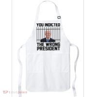 You Indicted The Wrong President Joe Biden Funny Apron thumb 0