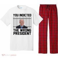 You Indicted The Wrong President Joe Biden Funny Pajama Set thumb 0