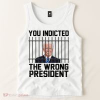 You Indicted The Wrong President Joe Biden Funny Tank Top thumb 2