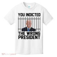You Indicted The Wrong President Joe Biden Funny Kids T-Shirt thumb 0