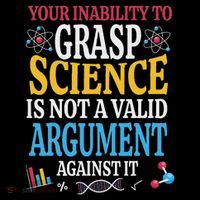 Your Inability To Grasp Science Is Not A Valid Argument Gift Apron thumb 3