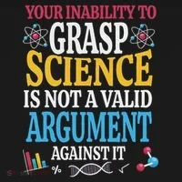 Your Inability To Grasp Science Is Not A Valid Argument Gift Bucket Hat thumb 4