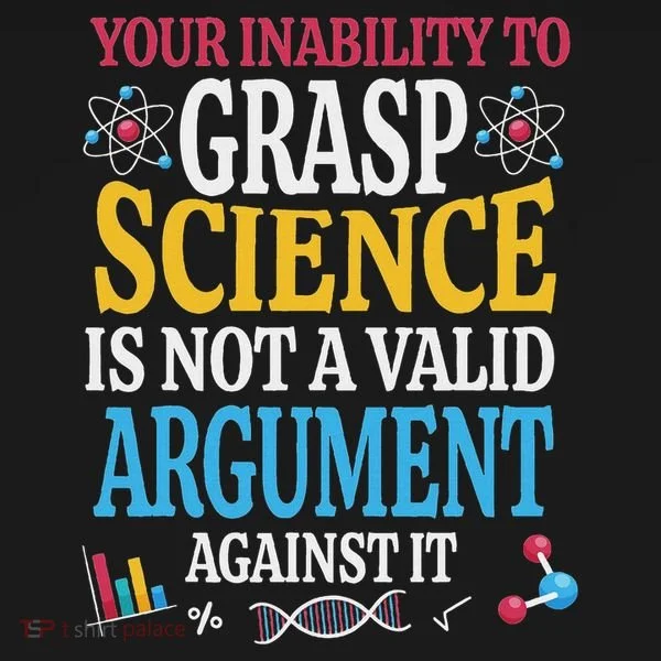 Your Inability To Grasp Science Is Not A Valid Argument Gift Bucket Hat