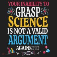 Your Inability To Grasp Science Is Not A Valid Argument Gift Hat thumb 2