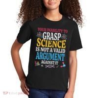 Your Inability To Grasp Science Is Not A Valid Argument Gift Kids T-Shirt thumb 2
