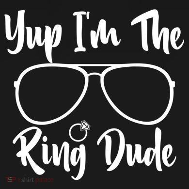 Yup Im The Ring Dude Funny Ring Bearer Wedding Gift Tie-Dye Long Sleeve Shirt