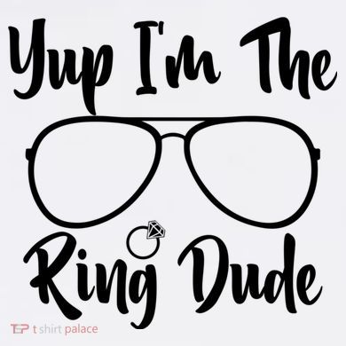 Yup Im The Ring Dude Funny Ring Bearer Wedding Gift Comfort Colors Garment-Dyed Hooded Sweatshirt
