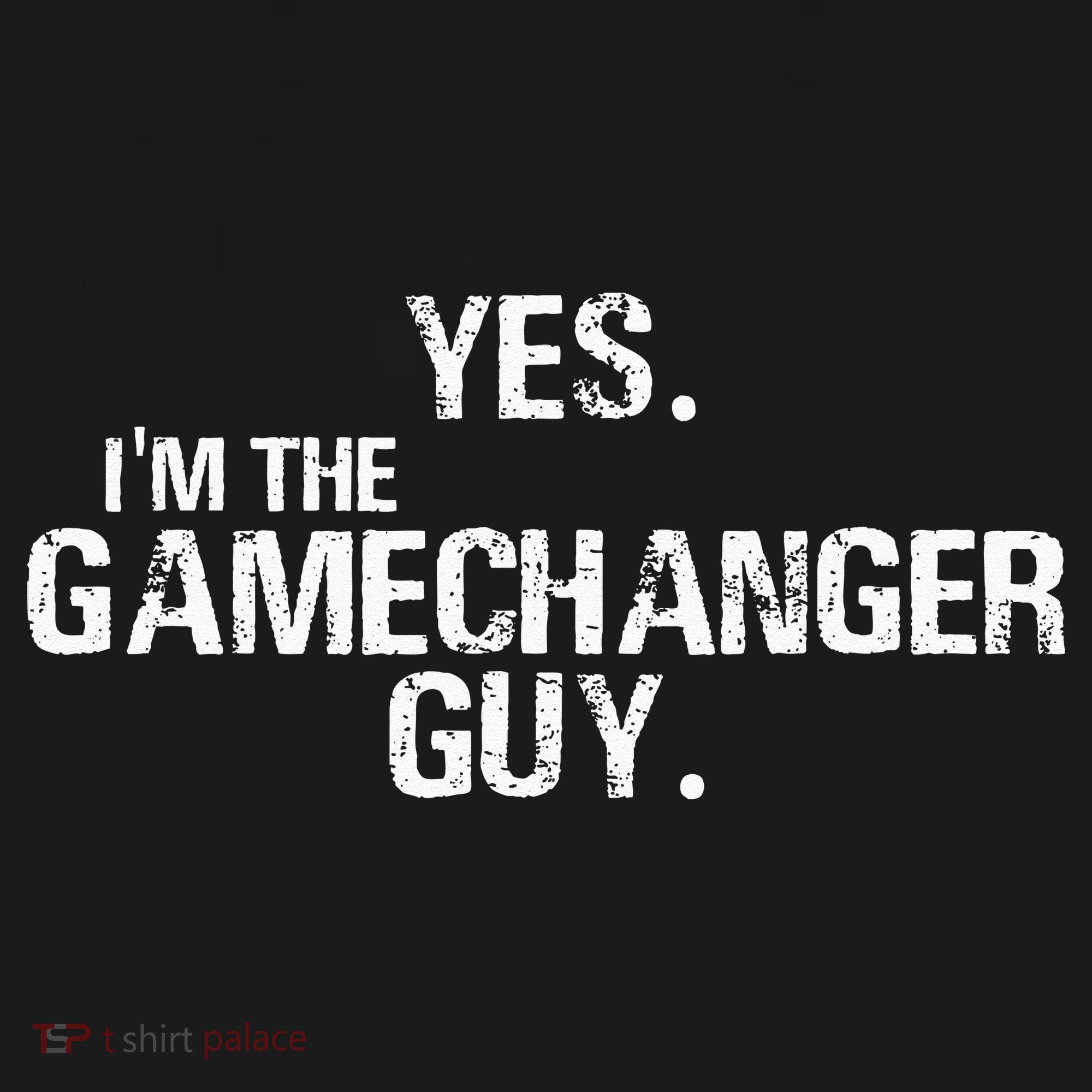 Yes I'm The Gamechanger Guy Funny Baseball Visor
