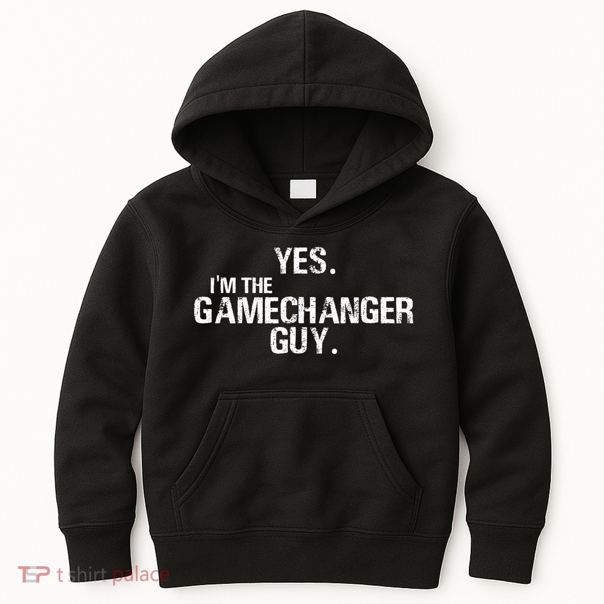 Yes I'm The Gamechanger Guy Funny Baseball Kids Hoodie