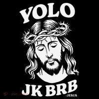 Yolo Jk Brb – Funny Christian Easter Resurrection Jesus Coffee Mug thumb 5