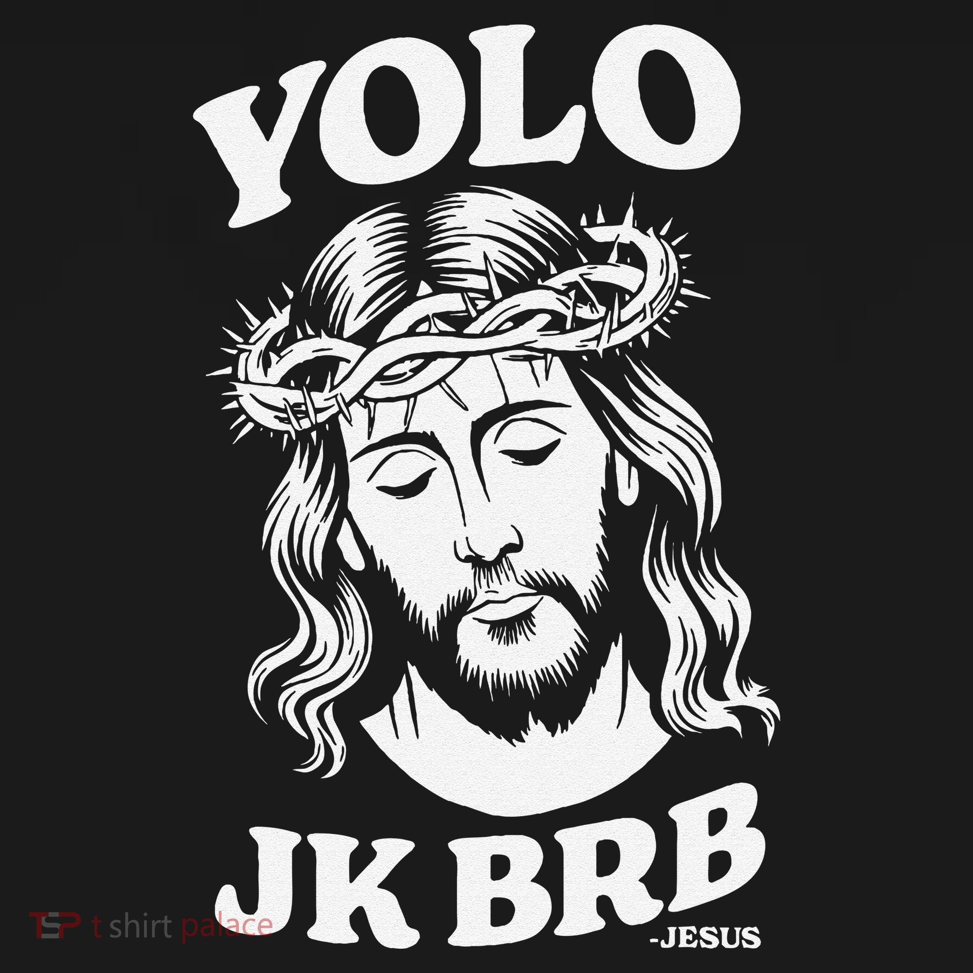 Yolo Jk Brb – Funny Christian Easter Resurrection Jesus Women's Tank Top
