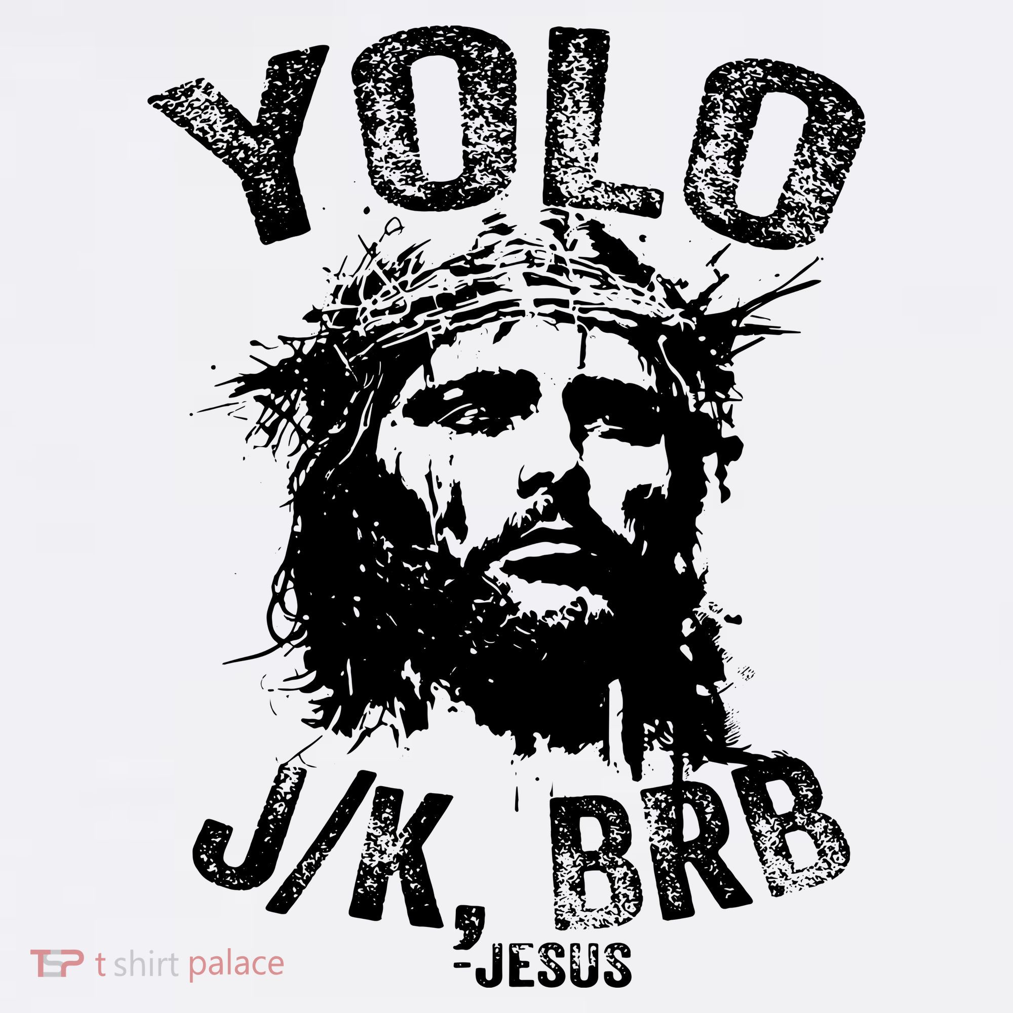 Yolo Jk Brb Jesus Funny Resurrection Christians Easter Day Women's Hoodie