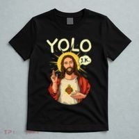 Yolo Jk Brb Jesus Funny Easter Day Ressurection Christians T-Shirt thumb 5