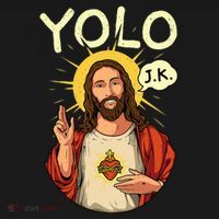 Yolo Jk Brb Jesus Funny Easter Day Ressurection Christians Mousepad thumb 1