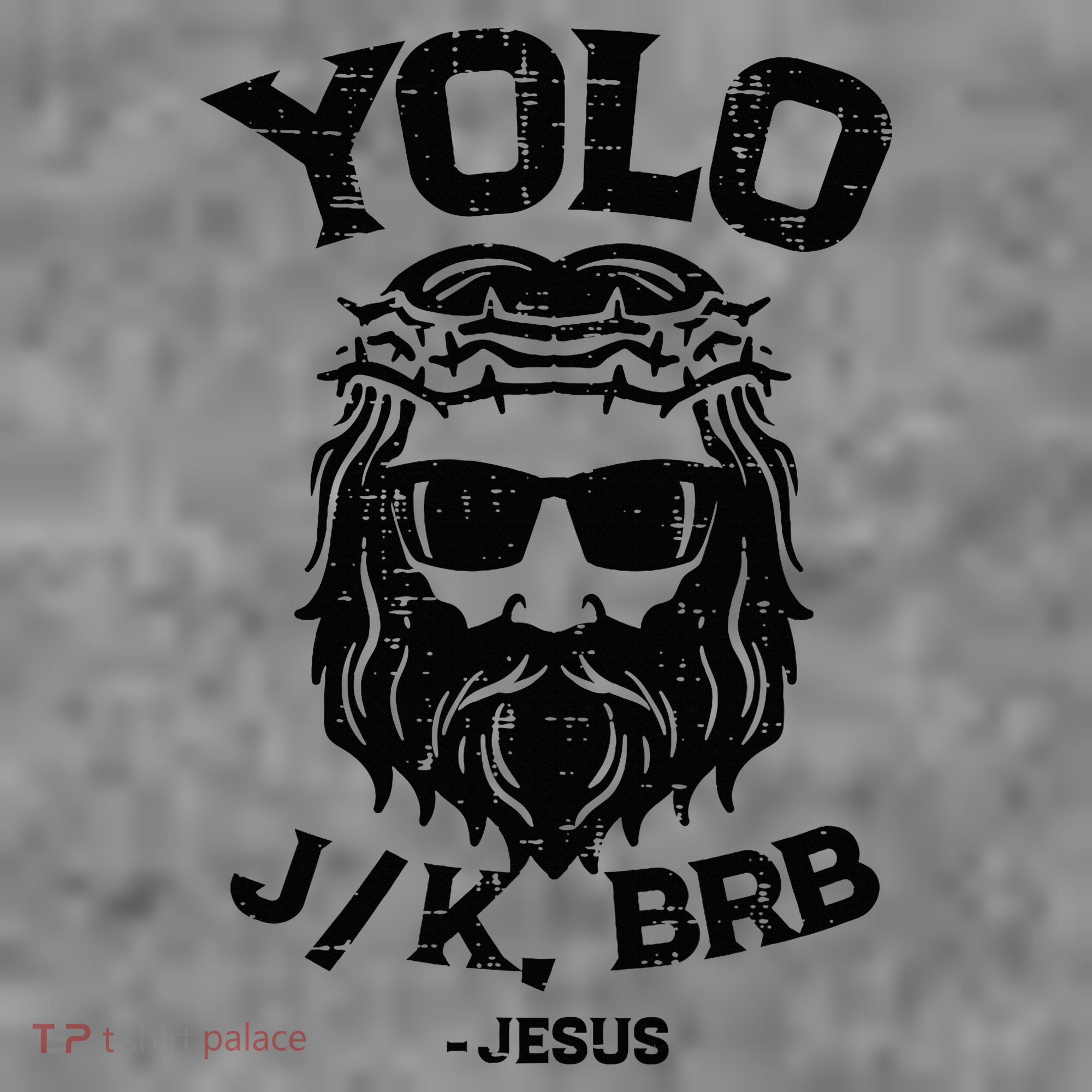 Yolo Jk Brb Jesus Funny Easter Day Ressurection Christians Toddler Hoodie