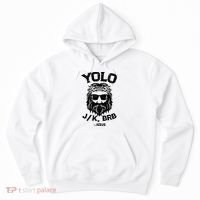 Yolo Jk Brb Jesus Funny Easter Day Ressurection Christians Hoodie thumb 0