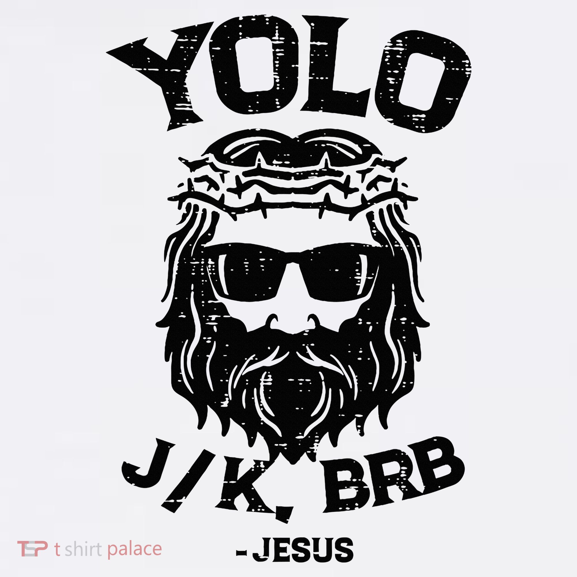 Yolo Jk Brb Jesus Funny Easter Day Ressurection Christians Women's Tank Top