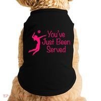 You've Just Been Served Volleyball Doggie Tank thumb 0