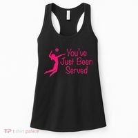 You've Just Been Served Volleyball Women's Tank Top thumb 0