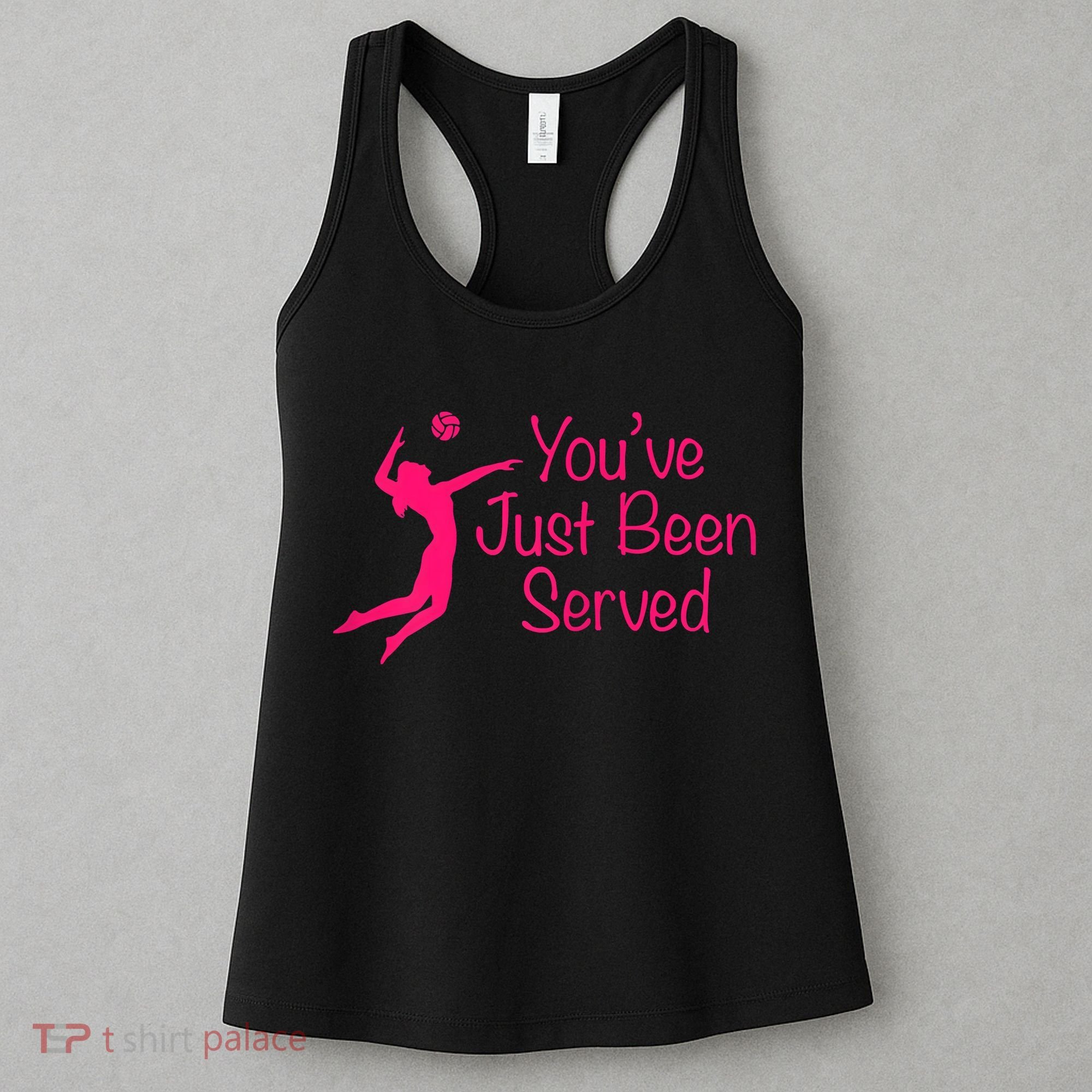 You've Just Been Served Volleyball Women's Tank Top