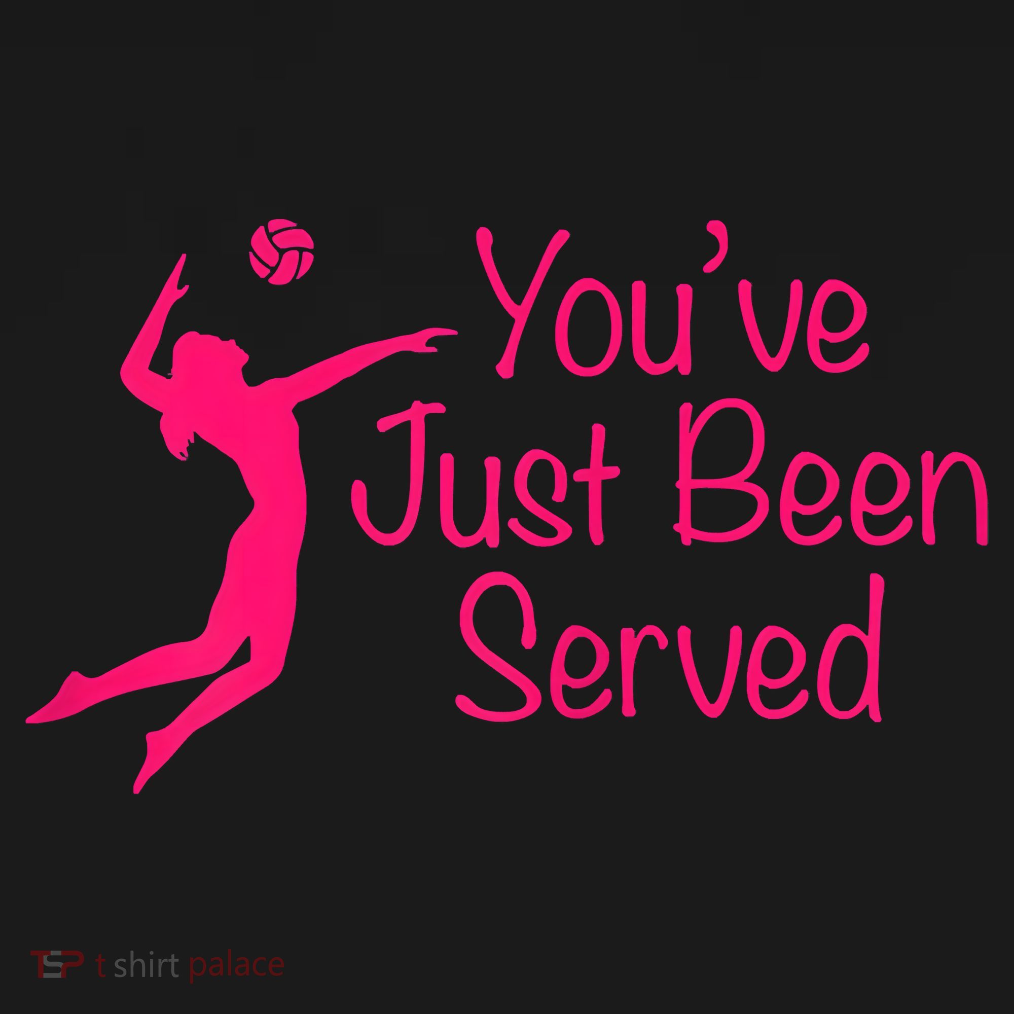 You've Just Been Served Volleyball Baby Bodysuit