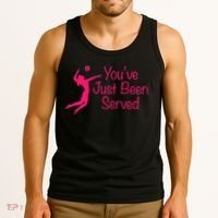 You've Just Been Served Volleyball Tank Top thumb 3