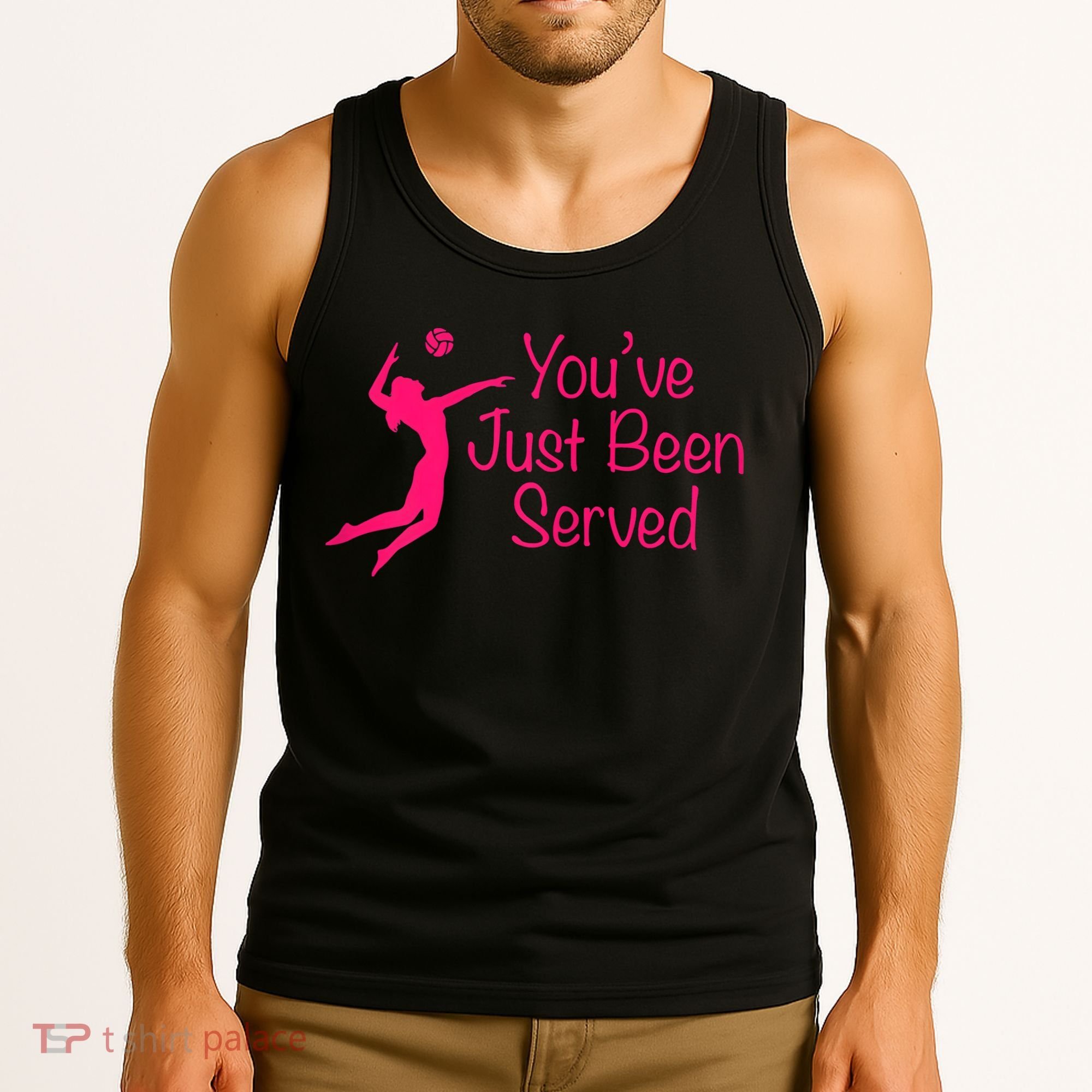 You've Just Been Served Volleyball Tank Top