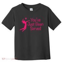 You've Just Been Served Volleyball Toddler T-Shirt thumb 0