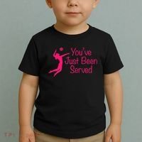 You've Just Been Served Volleyball Toddler T-Shirt thumb 2
