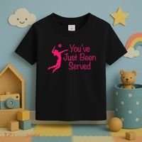 You've Just Been Served Volleyball Toddler T-Shirt thumb 3