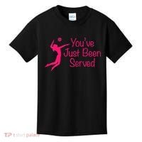 You've Just Been Served Volleyball Kids T-Shirt thumb 0