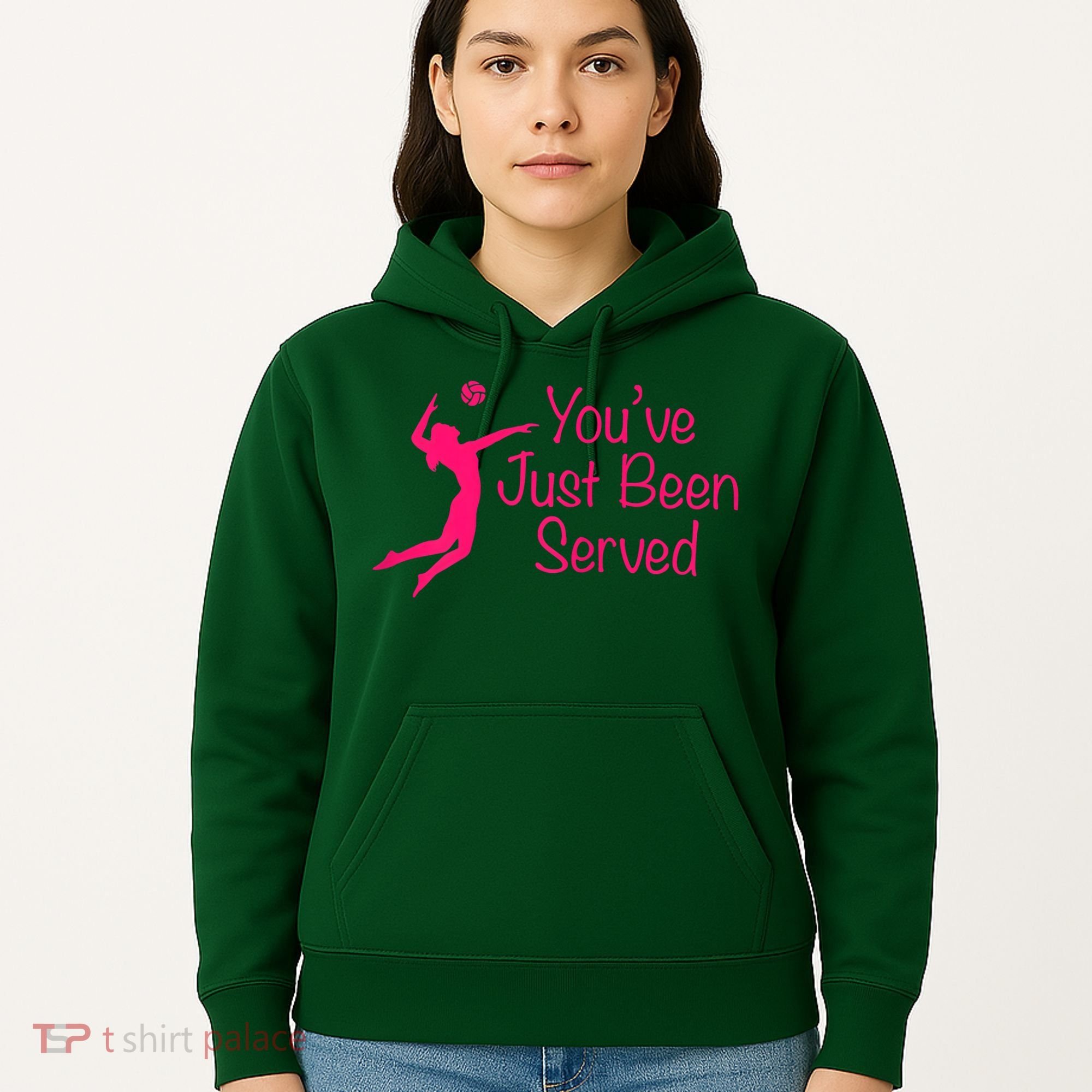 You've Just Been Served Volleyball Hoodie