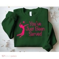You've Just Been Served Volleyball Sweatshirt thumb 2