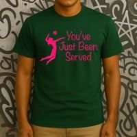 You've Just Been Served Volleyball T-Shirt thumb 3