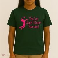 You've Just Been Served Volleyball T-Shirt thumb 4