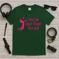 You've Just Been Served Volleyball T-Shirt thumb 5
