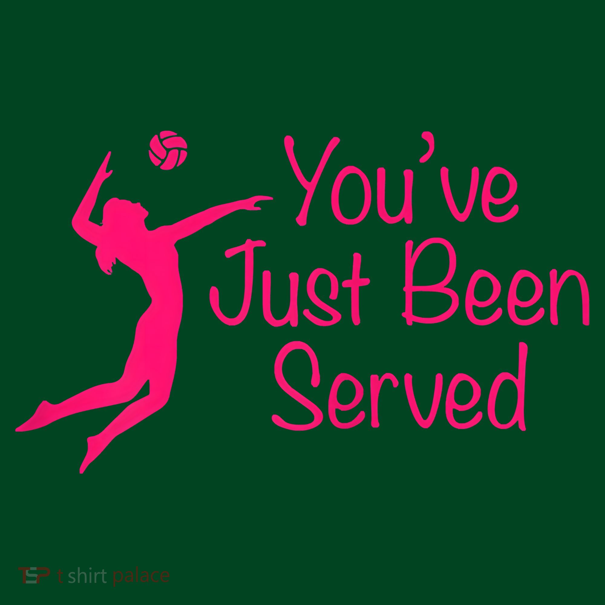 You've Just Been Served Volleyball Mousepad