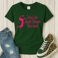 You've Just Been Served Volleyball Women's T-Shirt thumb 3